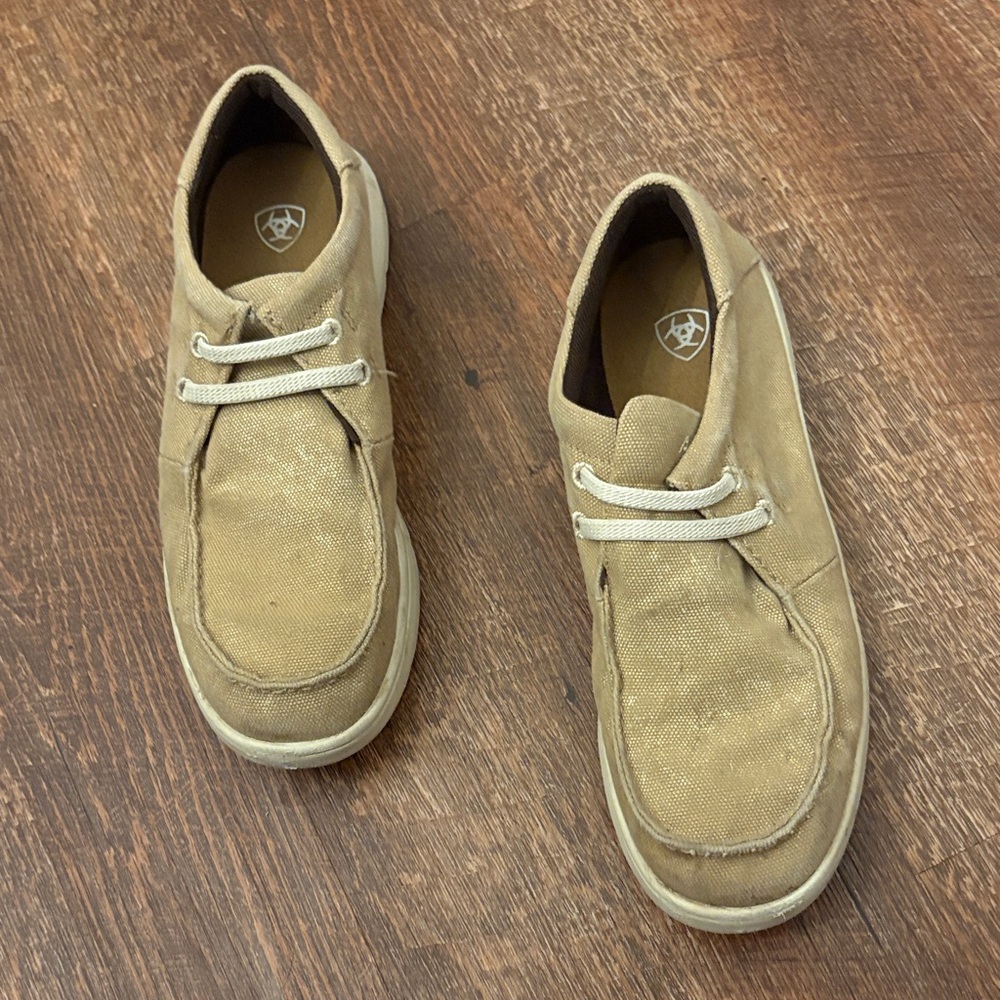 Ariat kids Hilo Casual Tan Slip-On Loafers